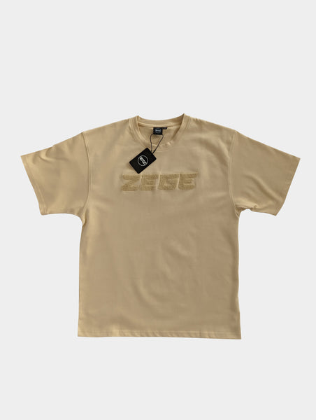 ZEGE Chenille Logo Shirt - Warm Sand