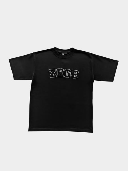 ZEGE Varsity Logo Shirt - Black