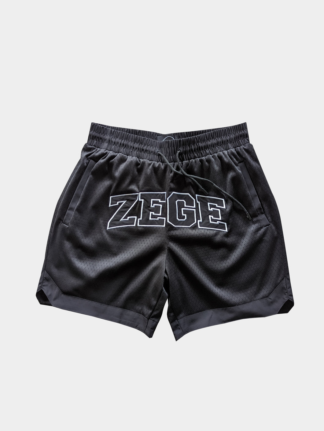 ZEGE Varsity Shorts - Pitch Black