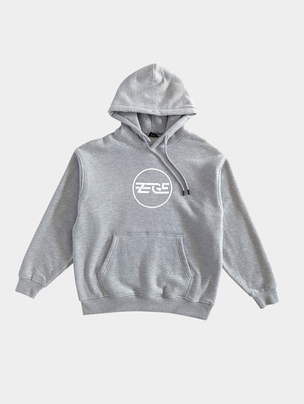 ZEGE Printed Logo Hoodie - Grey