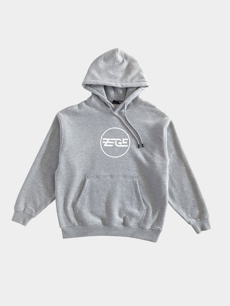 ZEGE Printed Logo Hoodie - Grey