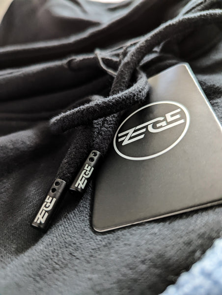 ZEGE Chenille Logo Hoodie - Black