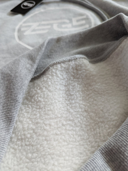 ZEGE Printed Logo Hoodie - Grey