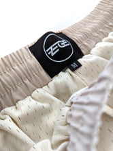 Load image into Gallery viewer, ZEGE Varsity Shorts - Sand Dune
