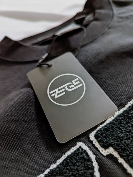 ZEGE Varsity Logo Shirt - Black
